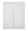 Theia 2 Door Sliding Wardrobe in Gloss White Colour