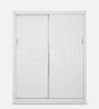 Theia 2 Door Sliding Wardrobe in Gloss White Colour