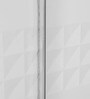 Theia 2 Door Sliding Wardrobe in Gloss White Colour