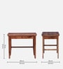 Themar Sheesham Wood Writing Table in Scratch Resistant Rustic Teak Finish