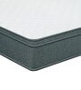 Quilted EPE Foam 6 inch Pocketed Spring King Size Mattress in White & grey Colour