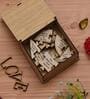 Things I Love About You Puzzle Brown Engineered Wood Gift Set