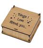 Things I Love About You Puzzle Brown Engineered Wood Gift Set
