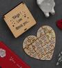 Things I Love About You Puzzle Brown Engineered Wood Gift Set