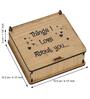 Things I Love About You Puzzle Brown Engineered Wood Gift Set