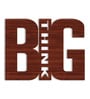 Think Big Brown MDF Wall Art