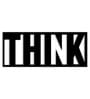 Think Black MDF Wall Art