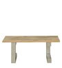 Thiva Metal Coffee Table In Grey Finish