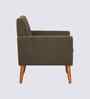 Thomas Boucle Fabric Arm Chair In BrownColour
