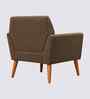 Thomas Boucle Fabric Arm Chair In BrownColour