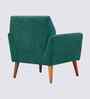 Thomas Boucle Fabric Arm Chair In Green Colour