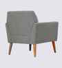Thomas Boucle Fabric Arm Chair In Grey Colour