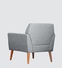 Thomas Fabric Lounge Chair in Grey Colour