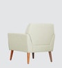 Thomas Fabric Lounge Chair in Light Green Colour