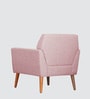 Thomas Fabric Lounge Chair in Light Pink Colour