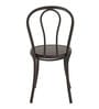 Thonet Metal Cafe Chairs in Matte Brown Colour (Set Of 2)