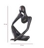 Thought Thinker Bronze Resin Figurine