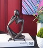 Thought Thinker Bronze Resin Figurine