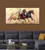 Three Horses Running Premium Quality Wall Painting