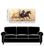 Three Horses Running Premium Quality Wall Painting