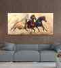 Three Horses Running Premium Quality Wall Painting