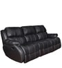 Xander 3 Seater Recliner in Black Colour