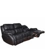 Xander 3 Seater Recliner in Black Colour