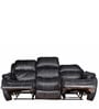 Xander 3 Seater Recliner in Black Colour