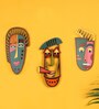 Three Taporis Wall Decor Mask