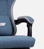 Throne Gaming Chair in Light Blue Colour