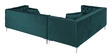 Tidafors Velvet RHS Sectional Sofa in Green Colour