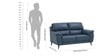 Tivoli 2 Seater Sofa In Blue Colour