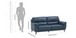 Tivoli 3 Seater Sofa In Blue Colour