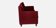 Tivoli Fabric 3 Seater Sofa In Crimson Maroon Colour