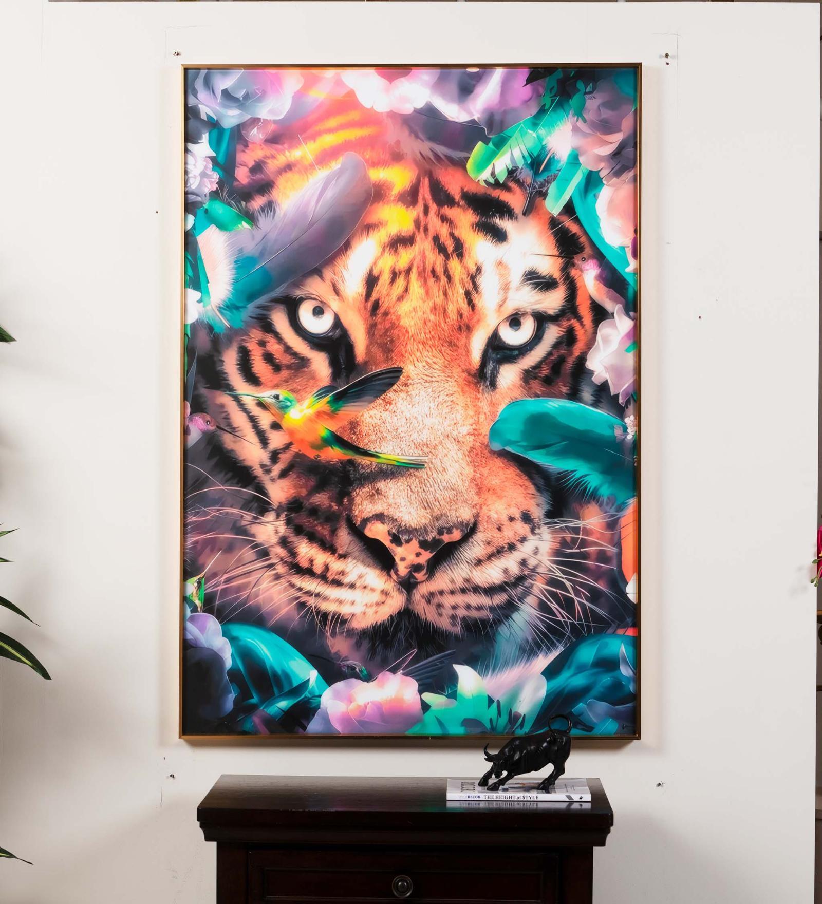 Multicolour Aluminium Art Print