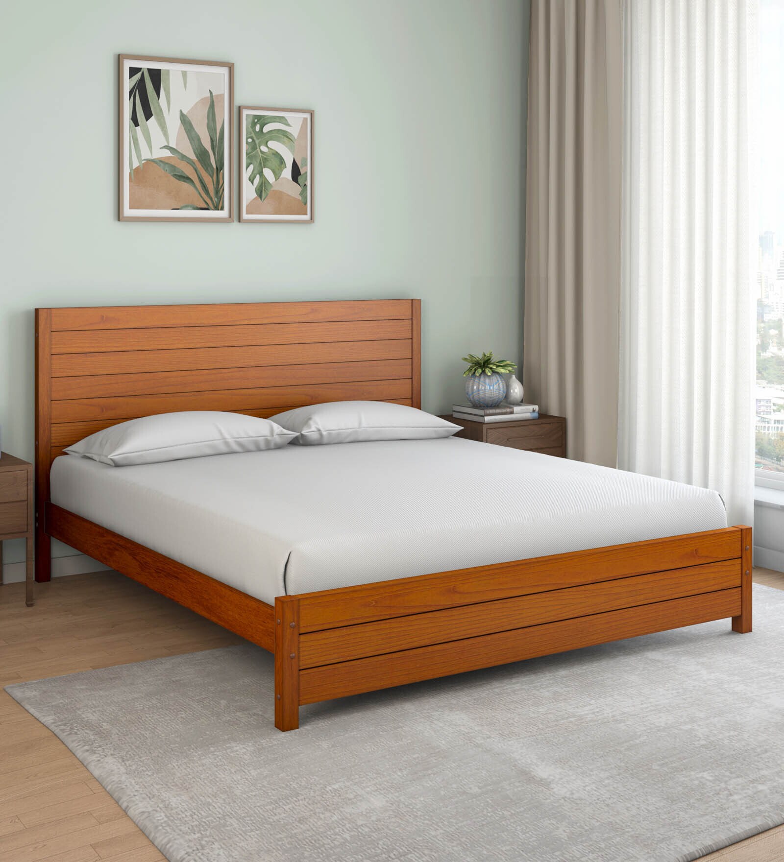 Buy Timberland Solid Wood King Size Bed in Wenge Finish at 61% OFF by ...