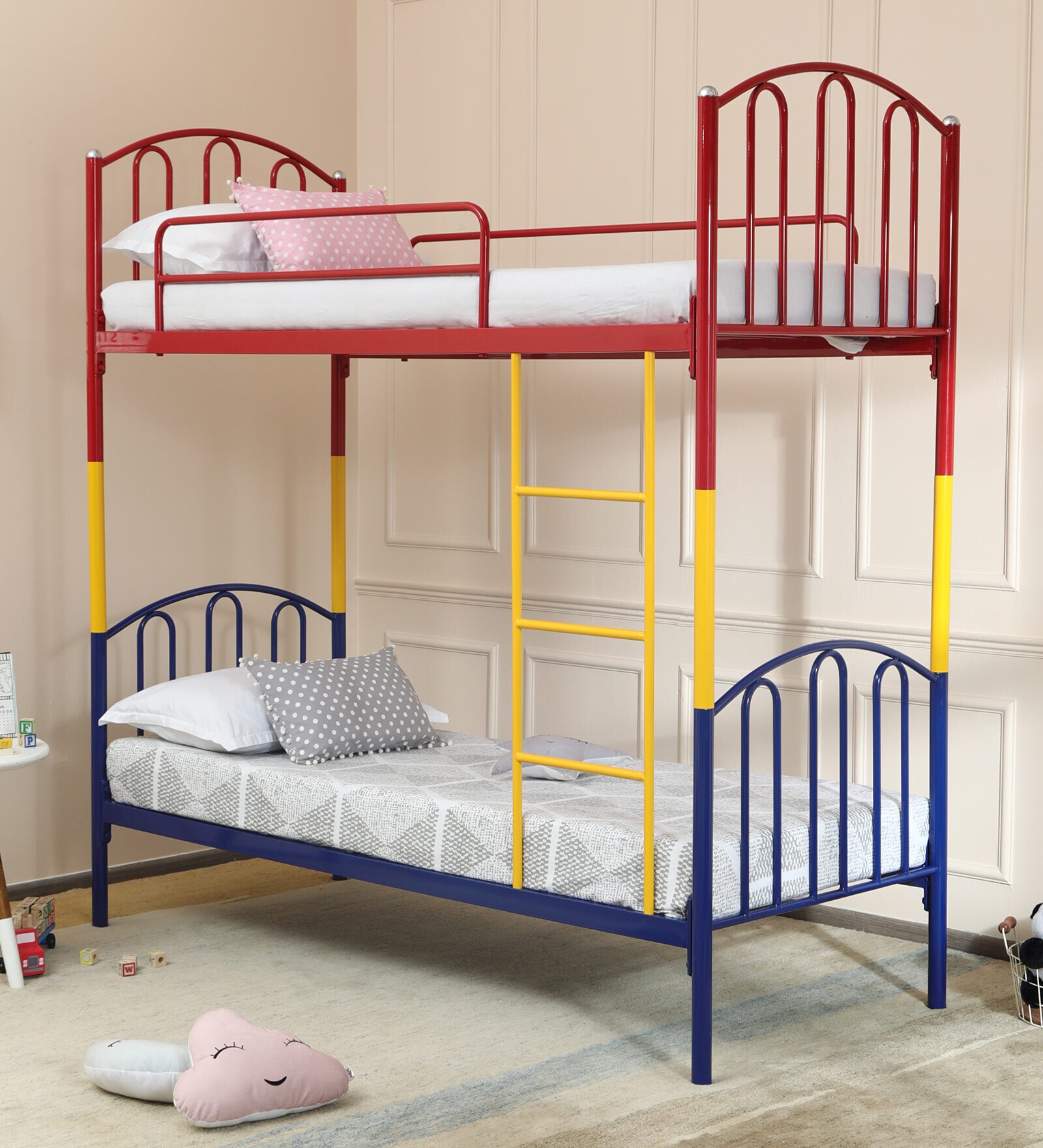 Titan Multicolour Compact Bunk Bed