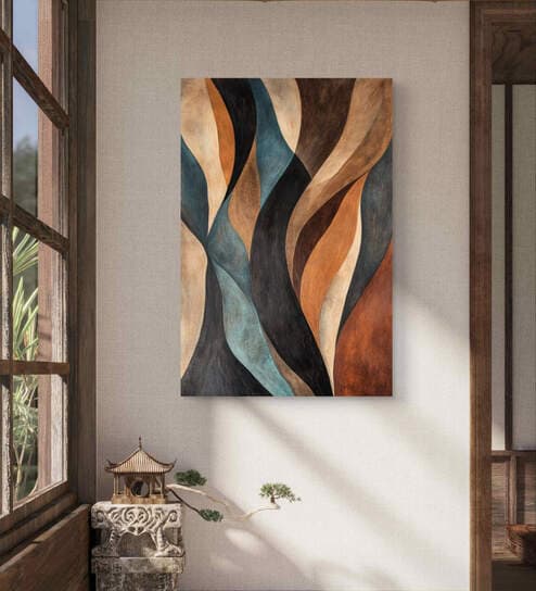 Tides of texture 20inx16in Gallery Wrap Canvas Painting