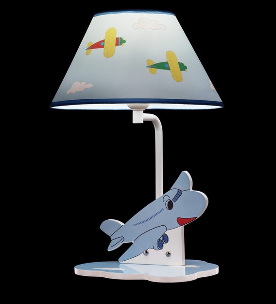 airplane table lamp