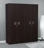 Tiago 4 Door Wardrobe in Wenge Finish