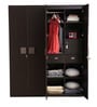 Tiago 4 Door Wardrobe in Wenge Finish