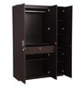 Tiago 3 Door Wardrobe in Wenge Finish