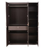 Tiago 3 Door Wardrobe in Wenge Finish