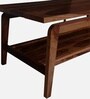 Tianor Sheesham Wood Coffee Table In Walnut Finish