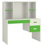 Tiara Kid'S Kids Study Table in Ivory & Verdant Green Colour