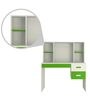 Tiara Kid'S Kids Study Table in Ivory & Verdant Green Colour
