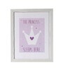 Tiara Purple Purple Canvas Set Of 1 Wall Art