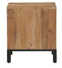 Tiber Solid Wood Night Stand in Natural Acacia Finish