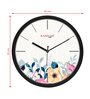 Tic Toc Multicolour Plastic Wall Clock