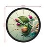 Tic Toc Multicolour Plastic Wall Clock